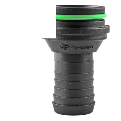 Wtyczka prosta AGROPLAST fi 25 mocowanie 1 1/2 cala (221995)