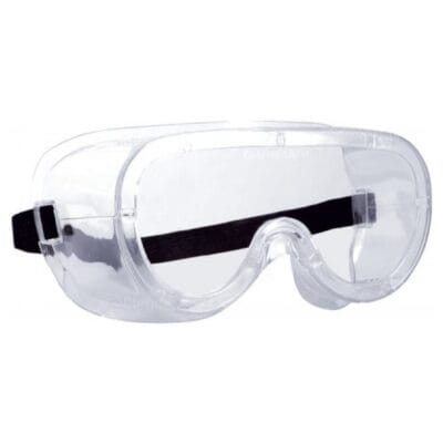 Okulary ochronne MONOLUX LUX OPTICAL z gumka, soczewka poliweglanowa, ochrona UV EN166