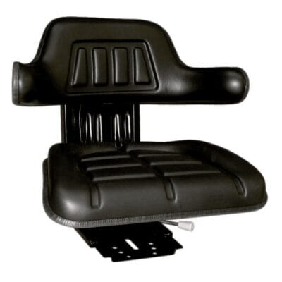 Siedzenie mechaniczne uniwersalne MIRALBUENO RM20 105 PVC czarne