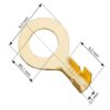 Konektor oczkowy nieizolowany M3 oczko 3,1 mm