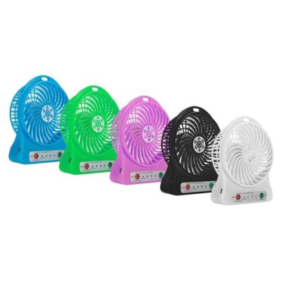 Wentylator biurkowy 14CM USB z akumulatorem