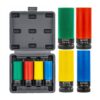Komplet nasadek udarowych do kol aluminiowych Berner 5289 3-elementowy 1/2