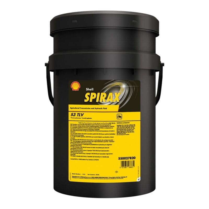 Shell Spirax S3 TLV 20L olej przekladniowo-hydrauliczny UTTO 5W-20