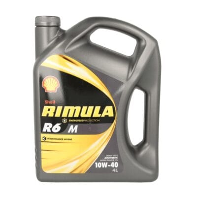 Olej silnikowy SHELL Rimula R6 M 10W-40 4 L