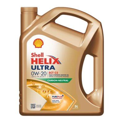Shell Helix Ultra ECT C5 0W-20 5L — olej syntetyczny Low-SAPS (ACEA C5, BMW LL-17 FE+, MB 229.71)