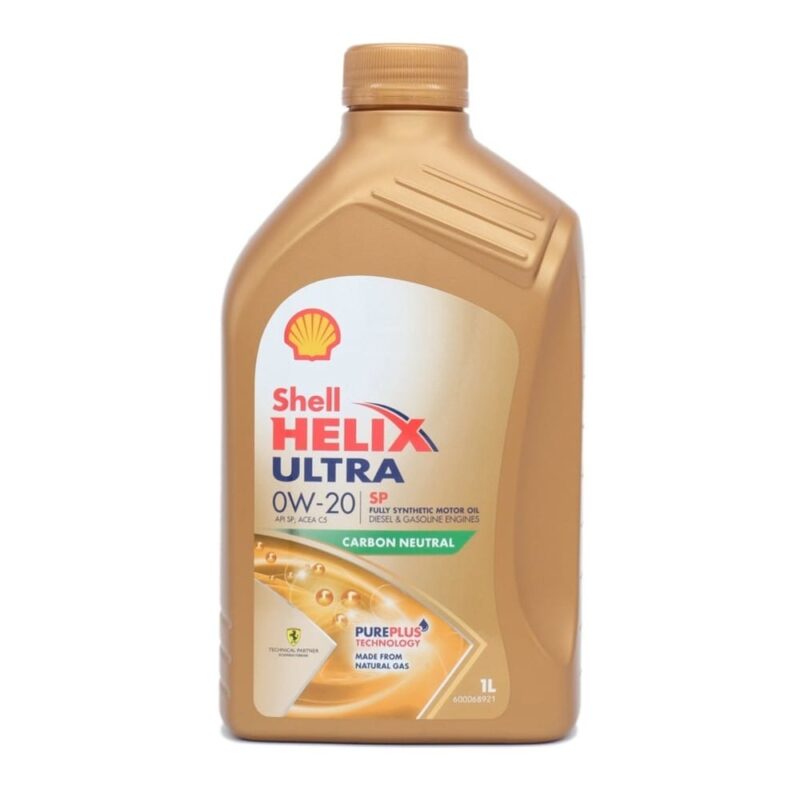Shell Helix Ultra SP 0W-20 1L — olej w pełni syntetyczny (API SP, ACEA C5)