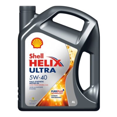 Shell Helix Ultra 5W-40 4L — olej silnikowy w pełni syntetyczny (API SP, MB 229.5)