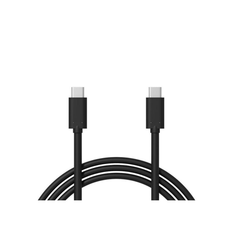 Przyłącze USB-C USB-C 1m czarne
