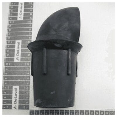 Wlot mleka DeLaval 79/51mm, wylot w dol