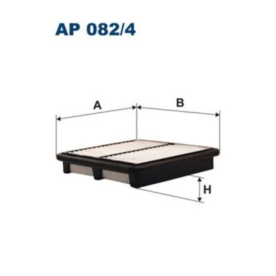 Filtr powietrza FILTRON AP 082/4 — panelowy 191,5x203,5x34,5 mm (Daewoo Matiz / Chevrolet)