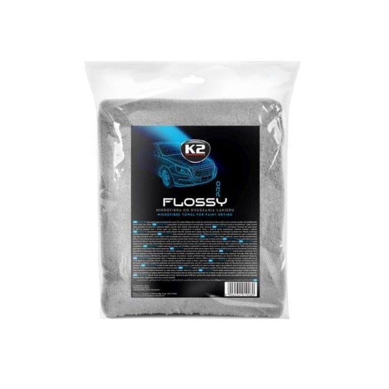 K2 FLOSSY PRO recznik z mikrofibry 60x90 cm do osuszania lakieru