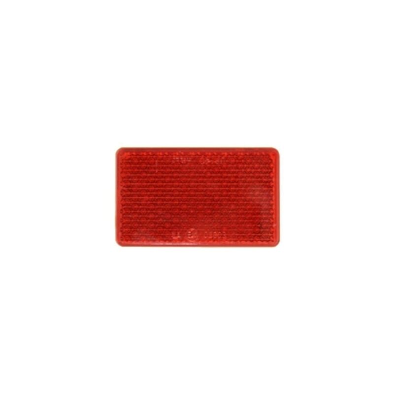 Odblask samoprzylepny prostokąt czerwony Kamar UP40T 105x48mm
