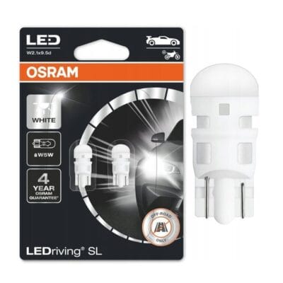 OSRAM LEDriving SL W5W LED 6000K 12V 1W blister 2 szt