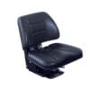Fotel operatora MIRALBUENO RM30 105 czarny PVC z amortyzacją mechaniczną