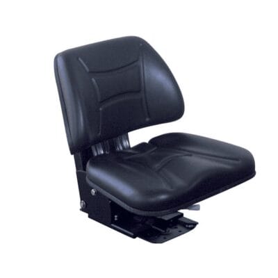 Fotel operatora MIRALBUENO RM30 105 czarny PVC z amortyzacją mechaniczną