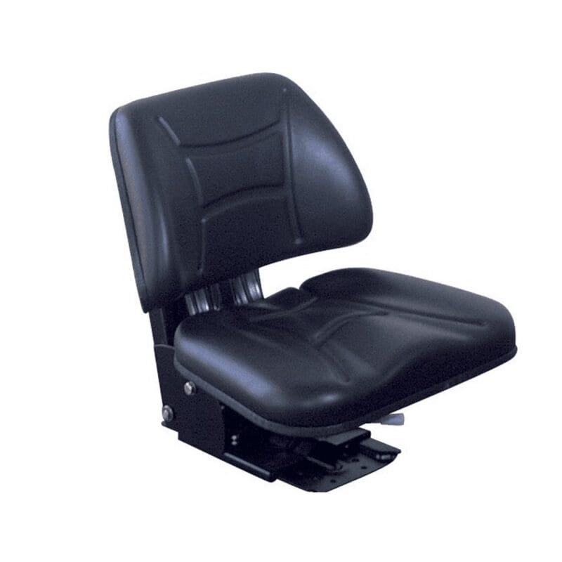 Fotel operatora MIRALBUENO RM30 105 czarny PVC z amortyzacją mechaniczną