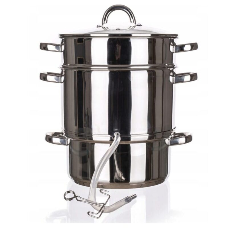 Sokownik parowy BANQUET Tower 8L ze stali nierdzewnej