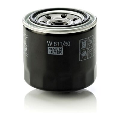 Filtr oleju spin-on MANN-FILTER W811/80 Mitsubishi Hyundai Kubota John Deere