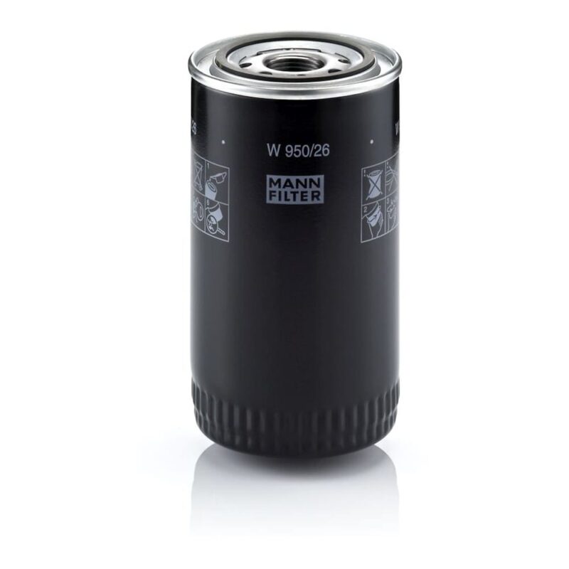 Filtr oleju spin-on MANN-FILTER W950/26 Iveco EuroCargo Irisbus GINAF Tector