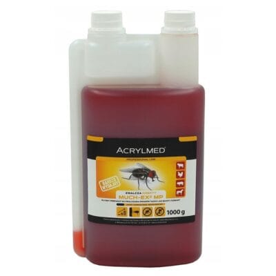 Preparat na muchy Much-ex MP 1kg czerwony