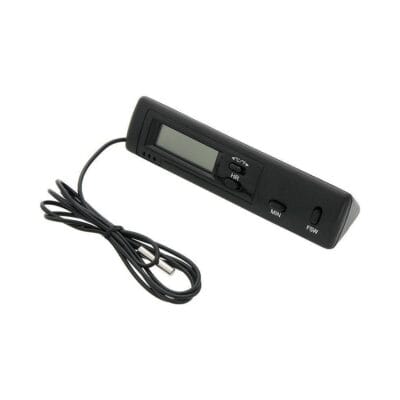 Termometr samochodowy LCD - wewnętrzny/zewnętrzny z czujnikiem - 50-305 - BLOW