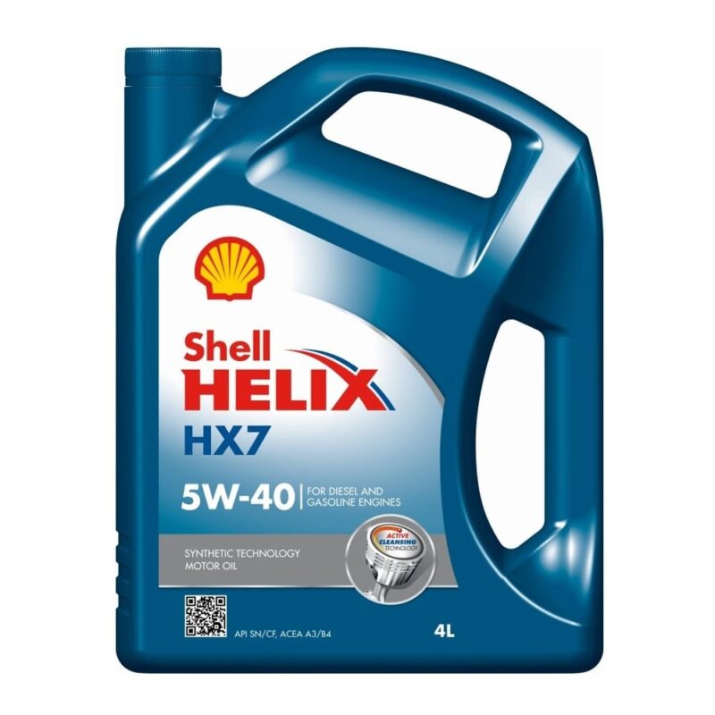 Shell Helix HX7 5W-40 4L olej silnikowy