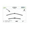 Pióro wycieraczki Valeo 577874 Silencio VF874 700mm + 650mm