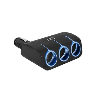 Rozdzielacz gniazda zapalniczki samochodowej LTC 3 gniazda USB 120W