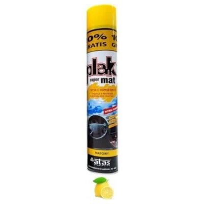 PLAK Super Mat 750ml cytryna - matowy preparat do kokpitu (ATAS)