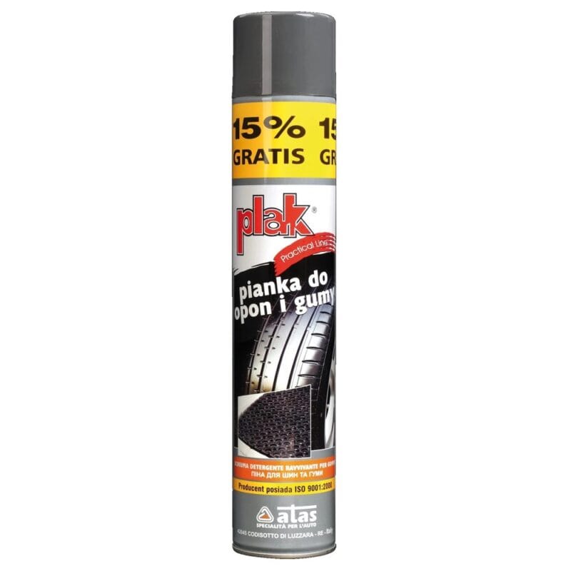 Pianka do opon i gumy PLAK Practical Line 500ml aerozol