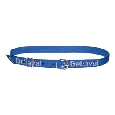 Obroża na szyję z logo DeLaval 135 cm z metalowym zapięciem dla bydła