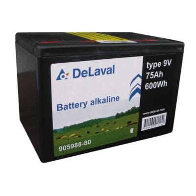 Bateria alkaliczna 9V 75Ah DELAVAL