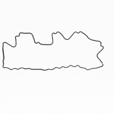 04291418 Uszczelka pokrywy klawiatury - 04291418 - SDF