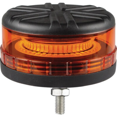 Lampa ostrzegawcza LED - budowlana na płaskiej podstawie 12/24 V 45 LED - 1207151 - TECHNI-POWER