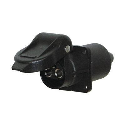 Złącze 3-pinowe - gniazdo żeńskie 4 otwory 28×28 mm - 1248075 - TECHNI-POWER