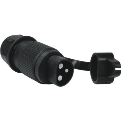 Złącze 3-pinowe - wtyczka męska 25 A 6–24 V - 1250016 - TECHNI-POWER