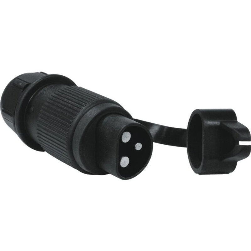Złącze 3-pinowe - wtyczka męska 25 A 6–24 V - 1250016 - TECHNI-POWER