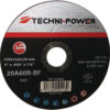 Tarcza tnąca do stali nierdzewnej - Ø125×1 mm otwór 22,2 mm - 1925922 - TECHNI-POWER