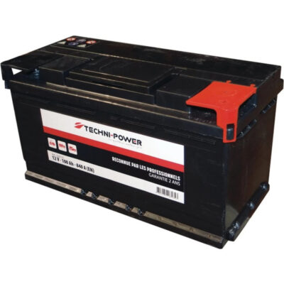 Akumulator rozruchowy - 12V 100Ah 840A EN L5 prawy+ - 208535 - TECHNI-POWER