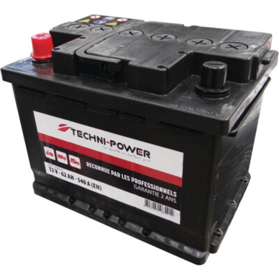 Akumulator rozruchowy - 12V 62Ah 540A EN L2 lewy+ - 208541 - TECHNI-POWER