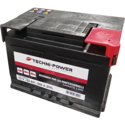 Akumulator rozruchowy - 12V 62Ah 540A EN L2B prawy+ - 208542 - TECHNI-POWER