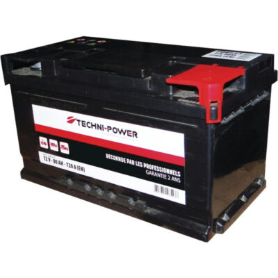 Akumulator rozruchowy - 12V 80Ah 720A EN L4B prawy+ - 208543 - TECHNI-POWER