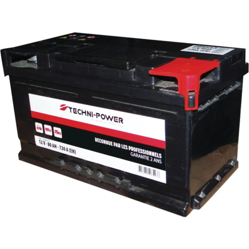 Akumulator rozruchowy - 12V 80Ah 720A EN L4B prawy+ - 208543 - TECHNI-POWER