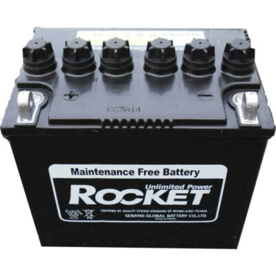 AKUMULATOR MOTOCYKL. 12N24-4 GOTOWY DO UŻYCIA ROCKET