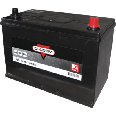 Akumulator rozruchowy - 12V 100Ah 730A EN prawy+ 304×173×220 - 262791 - DIADEM