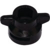 Kołpak dyszy Quick TeeJet - czarny 1/4 obrotu Hardi - 267762 - TEEJET