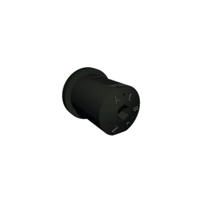 Dysza 3-otworowa ceramiczna EXA - czarny - 30533116 - ALBUZ