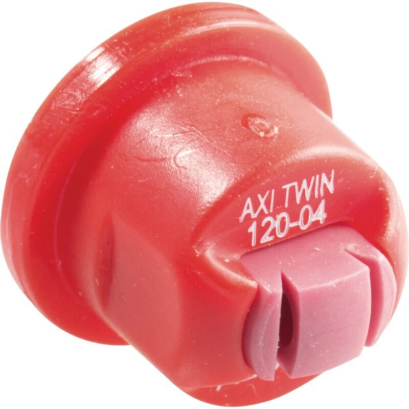 Dysza szczelinowa podwójna ceramiczna AXI-TWIN - 120° 04 czerwony - 30533442 - ALBUZ