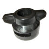 Kołpak dyszy Quick TeeJet - czarny 1/4 obrotu Hardi bez uszczelki - 30534586 - TEEJET