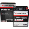 Akumulator żelowy - 12V 14Ah 210A EN prawy+ - 31305014 - TECHNI-POWER